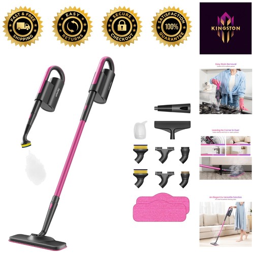 Steam mop with - steam, swivel