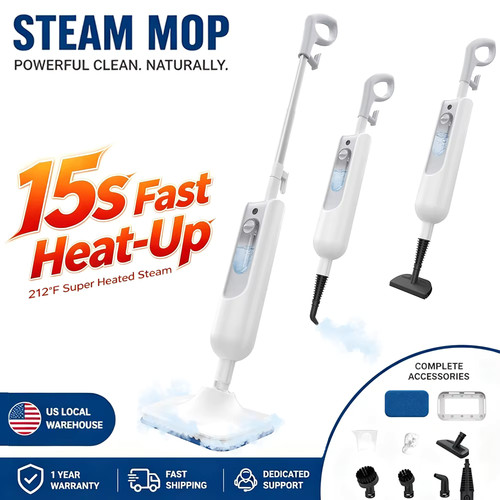 Steam mop 1 detachable - steam, in